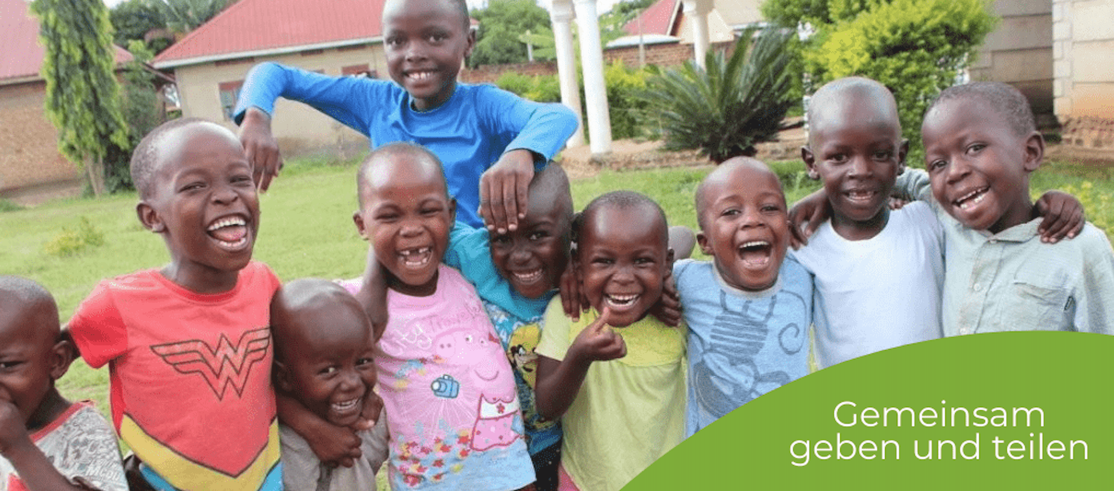 Fördermitgliedschaft Geben und teilen für Ugandas Strassenkinder